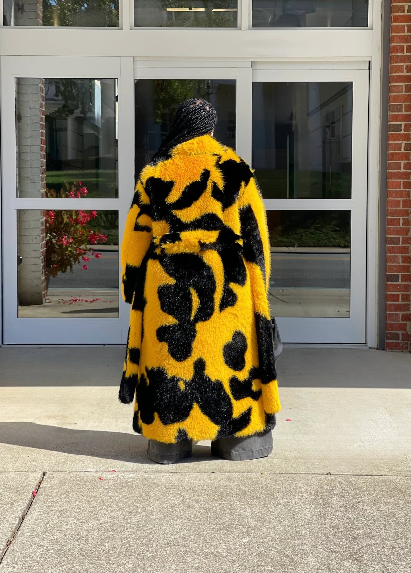 Omi Fur Coat |Yellow